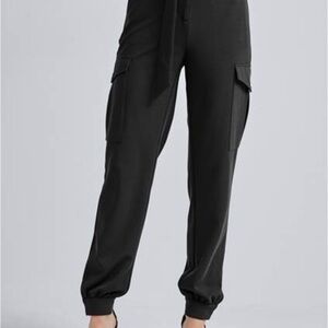 BLACK CARGO PANTS SIZE 2XL